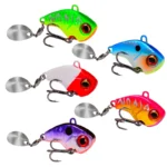 Fishing Lure Kit Metal Artificial Sinking Lures Hard Tail Spinners Fishing Lure Rotating Spinner Spoons Crankbait Fishing Tackle - Image 2