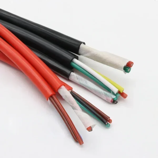 1~10 M Red Silicone Rubber Cable Sq 0.3/0.5/0.75/1/1.5/2.5 mm x 2/3/4 Cores Insulated Flexible Copper High Temperature Wire - Image 3