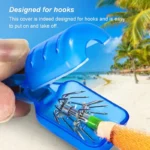 Plastic Portable Squid Jig Hook Cover Column Fishing Hooks Safety Caps Protector Fishing Lure Wrap Covers Fishing Tackle Tools - Image 4