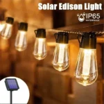 Outdoor Solar String Lights LED IP65 Waterproof Edison Bulb Retro Vintage Christmas Garland Garden Party Decoration Fairy Lamp - Image 5