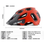 COLNELS Anti-impact TRAIL DH MTB Bicycle Helmet Ultralight Road Mountain Bike Helmet Men Women Outdoor Riding Cycling Helmet - Image 3