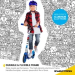 Folding Commuter Kick Scooter for Adults & Teens, Height-Adjustable, ABEC-9 Wheel Bearings - Image 4