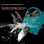 Brushless Electric Pruning Shears Garden Tool Battery Pruner Cordless Electric Garden Scissors Fruit Tree For Makita 18V Battery - Image 2