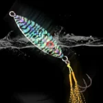 New Metal Cast Jig Lure 50g 8.2cm Fishing Lure Sinking Pencil Bait Slow Shaking Spoon Fish Saltwater Artificial Hard Bait Tackle - Image 3