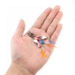 10/5PCS Twisted Metal Fishing Lures Spinner Jigging Baits 360 Degree Rotating Lures with Feather Metal Jigs Fishing Accessories - Image 3