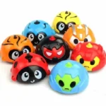Cartoon Spinning Top Gyroscope Inertial Toy Car Gyro Stacked Rotate Mini Car Stunt Fancy Funny Gift Educational Toy for Children - Image 4