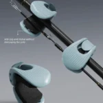 Fishing Rod Holder Fixer Clip Portable Lure Rod Bundling Clamp Beach Fishing Pole Holder Fishing Tools Compact Fixer Holder - Image 4