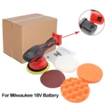 Car Polisher 8-Speed Adjustable Electric Waxing Sanding Sealing Glaze Tool Compatible with Makita Dewalt Milwaukee 20V - Image 6