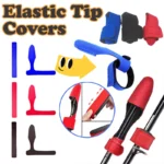 Fishing Rod Tie Elastic Tip Cover Straps Reusable Outdoor Sports Fastener Bandage Sleeves Pole Gloves Truss Cane Protector Case