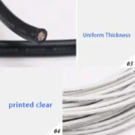2/5/10M UL3135 Wire Silicone Insulation Tinned Copper 30 28 26 24 22 20 18 16 14 12 10AWG High Temperature Resistant Cable - Image 3