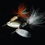 Fishing Spinnerbait Hard Metal Spoon Fishing Baits Fishing Lures Bass Trout Salmon Spinnerbait Fishing Tackle Hooks with Feather - Image 5