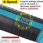 Oscillating Multi function tool Electric Saw With Trimmer /Shovel/Cutting Woodworking Speed Tool Fit Makita/Dewalt 18V Battery - Image 2