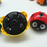 Cartoon Spinning Top Gyroscope Inertial Toy Car Gyro Stacked Rotate Mini Car Stunt Fancy Funny Gift Educational Toy for Children - Image 5
