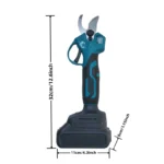Brushless Electric Pruning Shears Garden Tool Pruner Cordless Electric Garden Scissors Fruit Tree Compatible Makita 18V - Image 5
