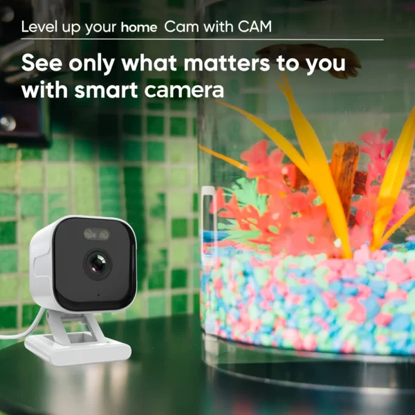 Mini surveillance camera, indoor/outdoor security camera,Home camera,Baby sitter Cam Easy installation,Two-way audio frequency - Image 1