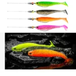 21PCSSoft Bait Set Swimbait Lures for Fishing Supplies New Tackle Box Set Fishing Goods Carp Silicone Lure Tools Kit Accessories - Image 4