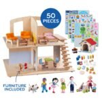 Little Friends Family Fun Dollhouse Bundle with Doghouse