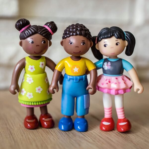 Little Friends Lara Doll with Black Pigtails - Image 2