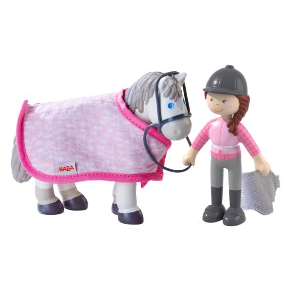 Little Friends Rider Sanya and Horse Saphira Play Set - Image 1