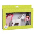 Little Friends Rider Sanya and Horse Saphira Play Set - Image 5